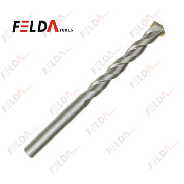 HCS Carbide Tipped Ground Flute Sand Blasted Masonry Drill Bit