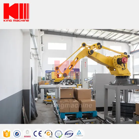 Automatic Robot Palletizer System - 20-25 Packs per Minute