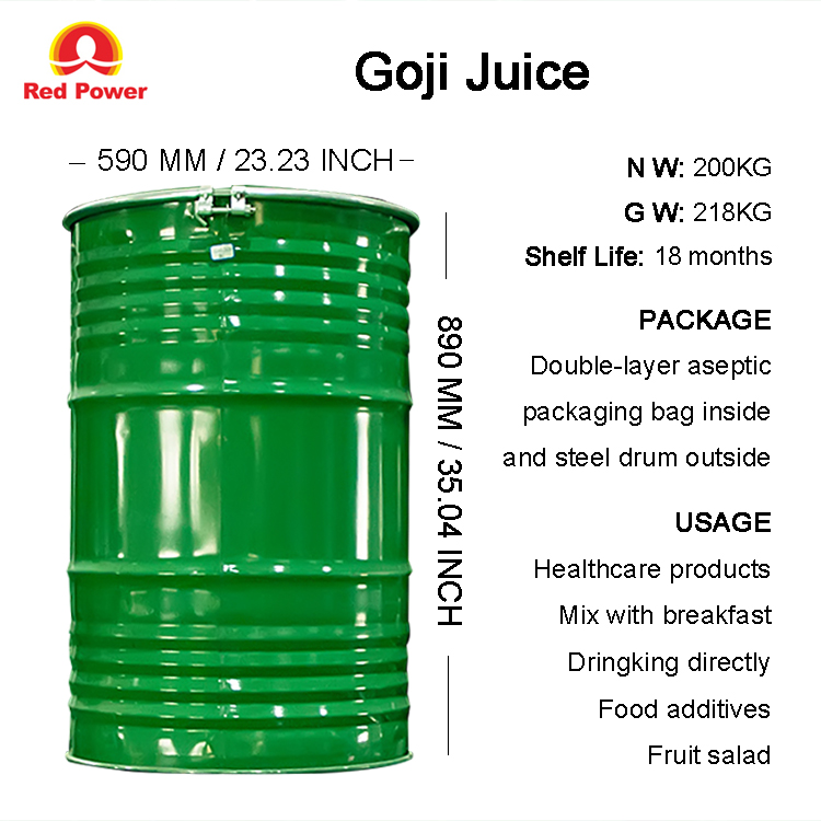 200kg Goji Juice