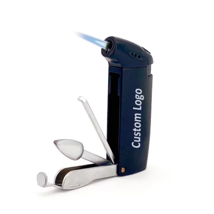 Selling Custom LOGO Brebbia Lighters with Jet Flame and Pipe Tools