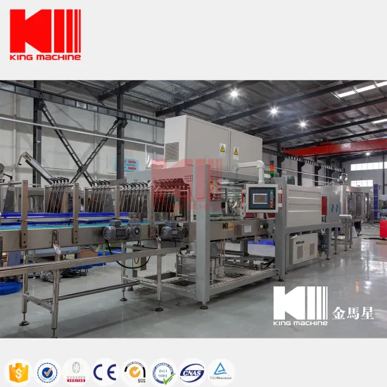 Easy-to-Operate Linear Color PE Film Shrink Wrap Packaging Machine