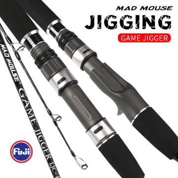 Παιχνίδι Madmouse Jigger-602 1,8m ράβδος jigging για αλιεία αλμυρού νερού
