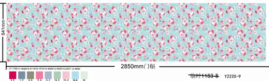 100% Polyester Mattress Cheap Fabric Pigment Printing