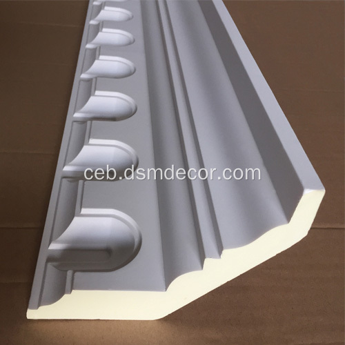 Taas nga kalidad nga Bag-ong Pu Cornice Molding