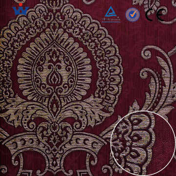 2016 parlour PVC Wallpaper from China Producer accept OEM service