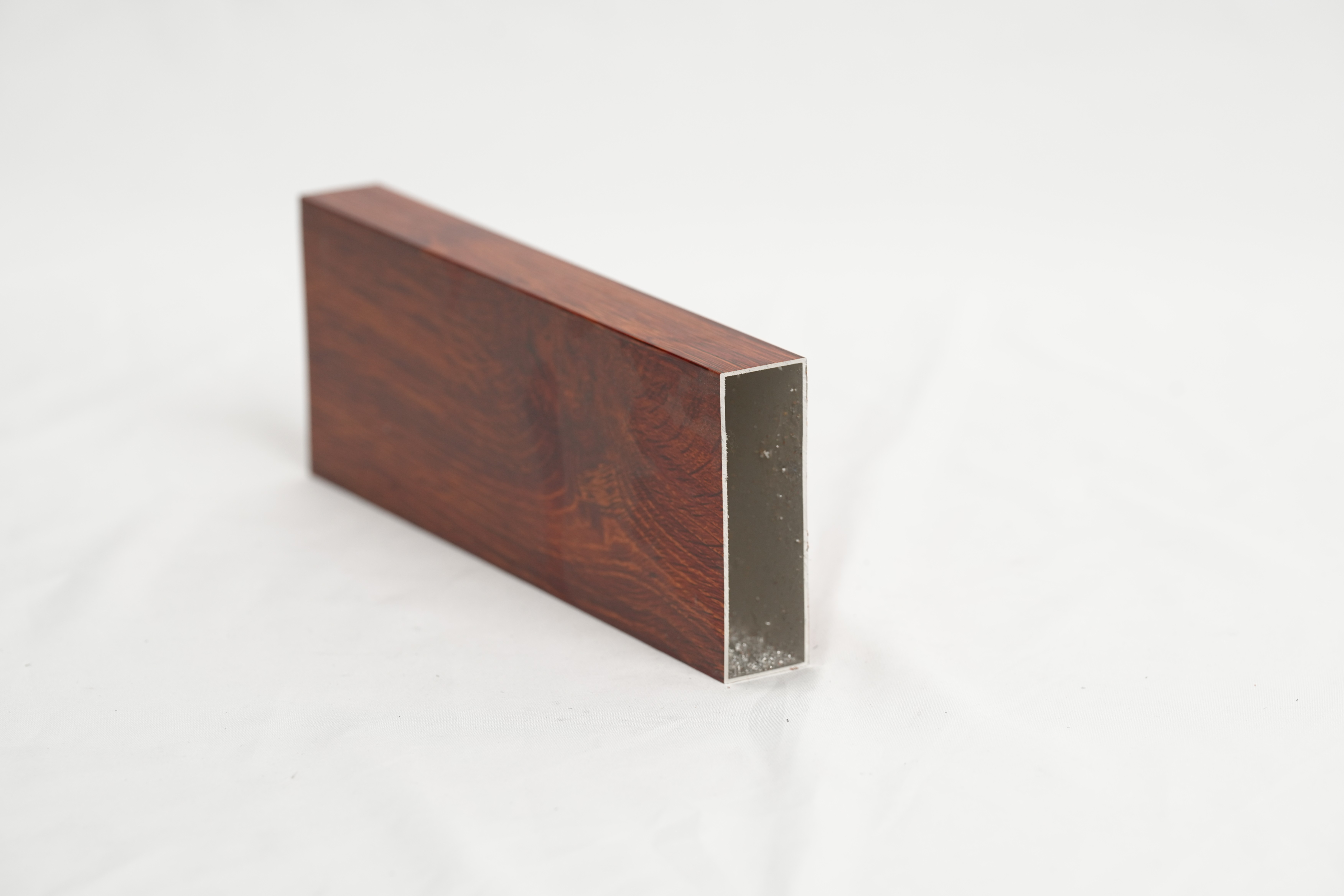 Wood grain transfer printing pipe