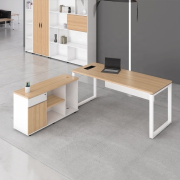Steel Frame Simple Office Computer Desk Set