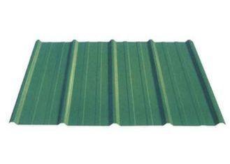 Green Color coated steel roof tiles 1000mm Steel Plate Comp