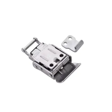 Adjustable Stainless Steel Toggle Latch with Hasp Lock for Kitchen Cabinets