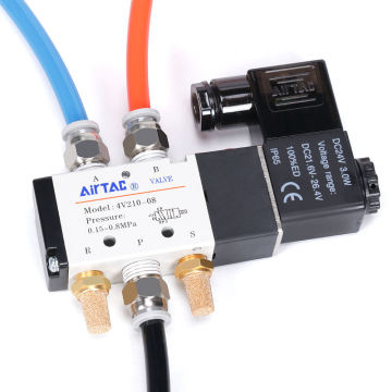 24V 220V Electronic Gas Air Control Solenoid Valve