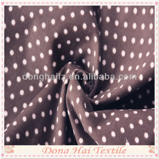pink point cotton corduroy fabric wholesale