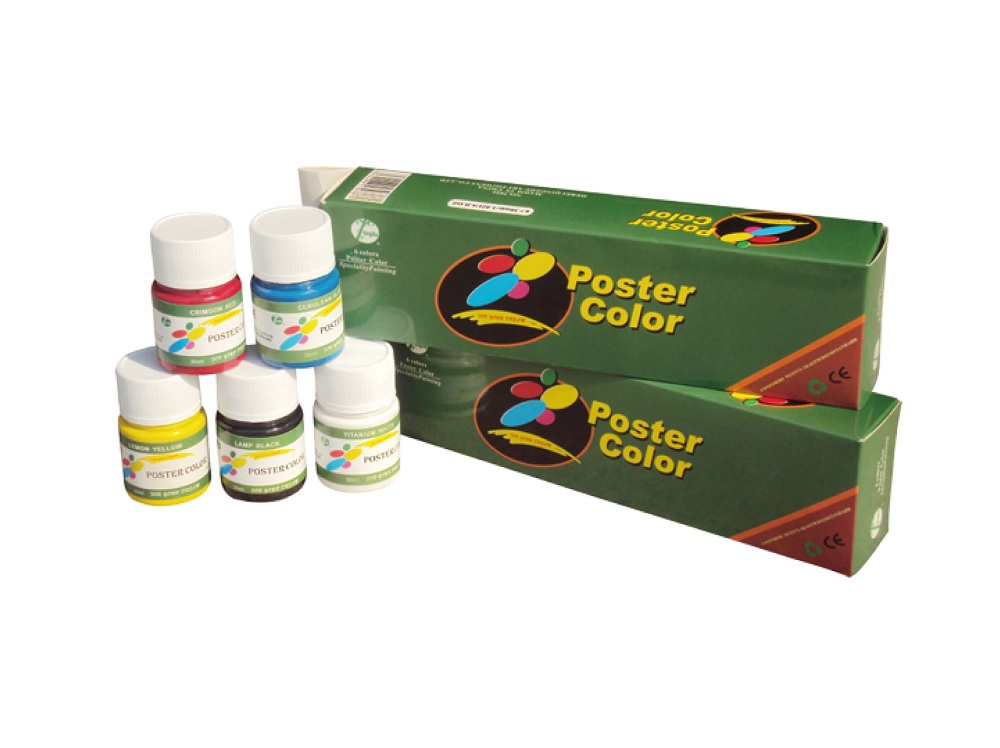 6 Color 30ml Poster Color