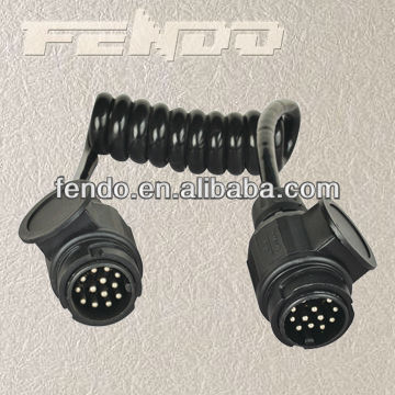 European style PC Semi-Trailer Wire harness Plug And Socket Sets