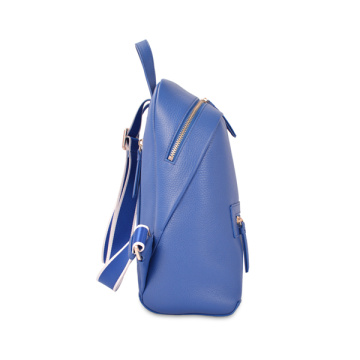 Anello Leather Casual Sac à dos Sac à dos Taille régulière Bleu