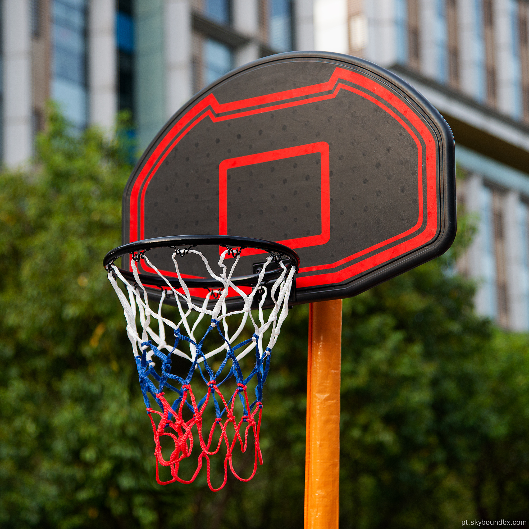 Trampolim 10 pés com argola de basquete ASTM aprovado