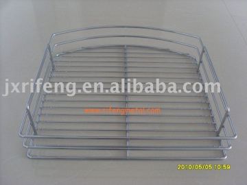 display iron steel basket