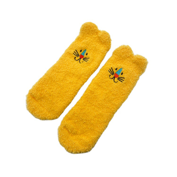 Women Cartoon Warm Cozy Fluffy Slipper Socks