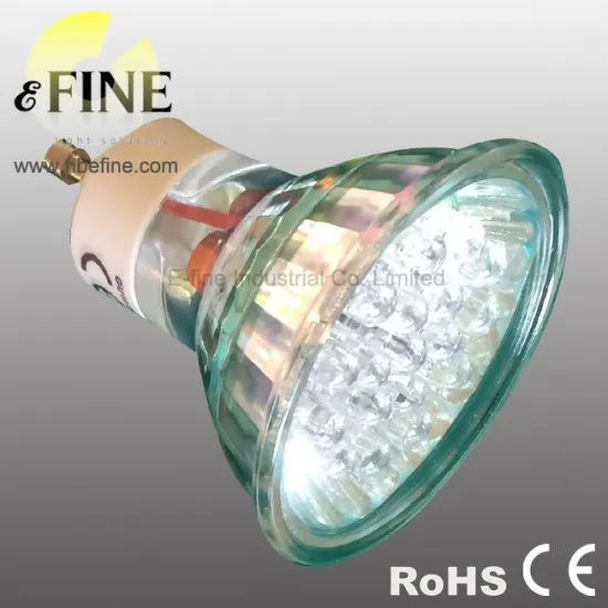 DIP led gu10 led spotlighting blue red green color