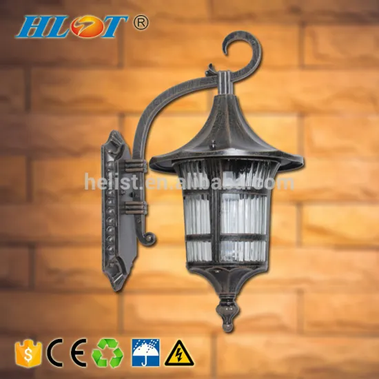 Helist European waterproof garden wall lamp outdoor lighting