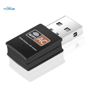 Tooya Wifi Dongle 5GHz 2,4 GHz Adattatore WiFi USB ad alto guadagno per laptop desktop per PC