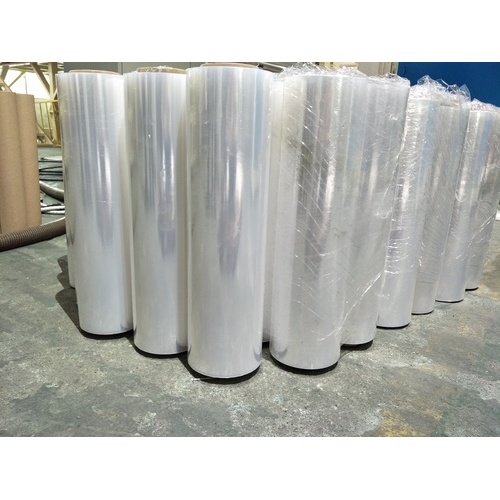 New High Speed Four-shafts Roll Changing Casting Film Machine