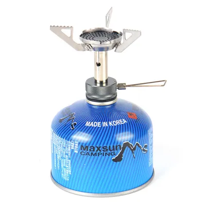 Ultra-Light Mini Integrated Camping Stove - Foldable Picnic Gas Stove