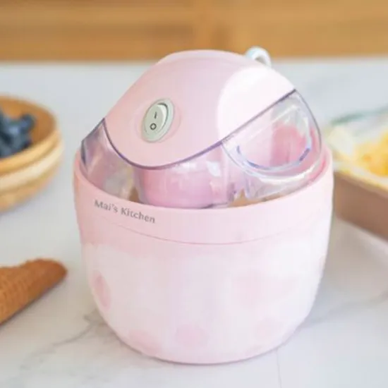 Mini Portable 500ML 220V Home Automatic DIY Ice Cream Machine Dessert Maker Tool Dropshipping