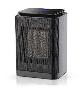 Wide Angle Oscillation PTC Heater: 750/1500W Mini PTC Heater featuring LED Display