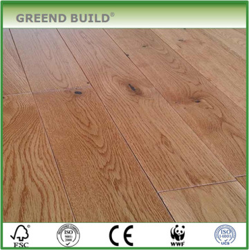 Natural european oak flooring