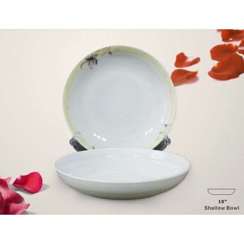 Color Clear Soup Plate - 9"