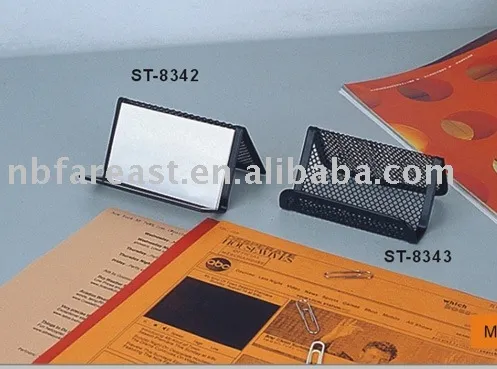 Wholesale china merchandise metal mame card holder