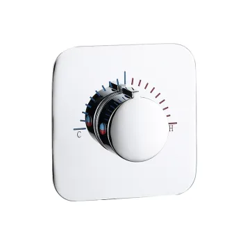 Square Wall Type Shower Faucet