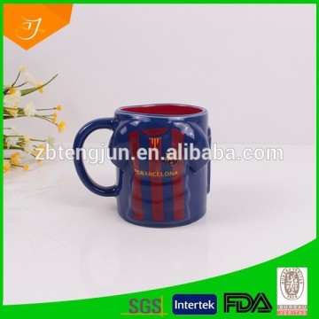 football skirt mug embossed
