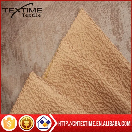 latest bronzed suede fabric for hot selling