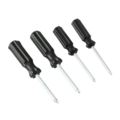 Black Cross Screwdriver Assembling Tool - Straight Phillips Screwdriver