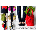 Resuable Handle Nylon Grocery Shopping Bag