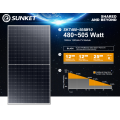 All Black 132 cells mono solar panel 490w