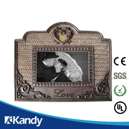 resin material antique picture frame moulding