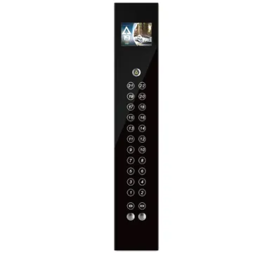 Glass Touch COP LOP for Passenger Lift Elevator Operation Panel - Blue Display