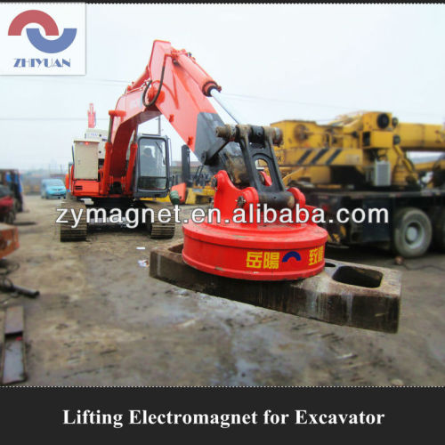 Circular Lift Magnet for Excavator Series MW5