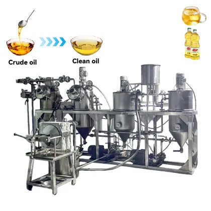 Electric Driven Edible Oil Purification Machine for Grain Refining