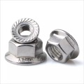 Din6923 Zinc Plated Hex Serrated Flange Nuts