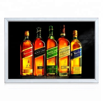 A0 A1 A2 A3 A4 Aluminum profile cinema led slim snap frame light box