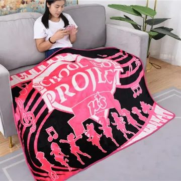 High quality  100% Polyester Microfiber Printed 3D Cartoon Design blanket direct factory price custom blanket fleece blankets