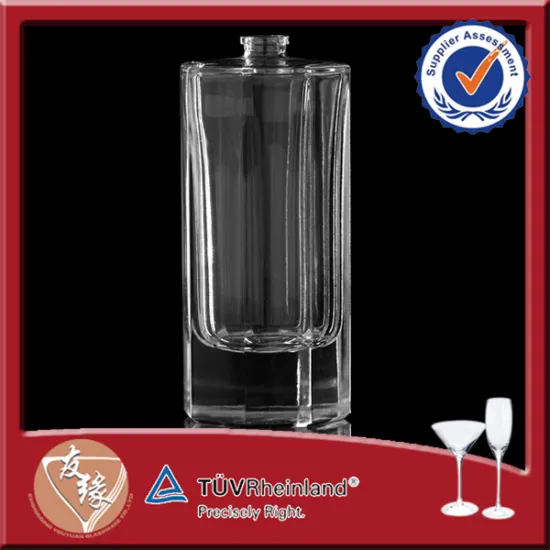 Eco-friendly Machine Blown Empty Glass Bottle Perfume 100ml