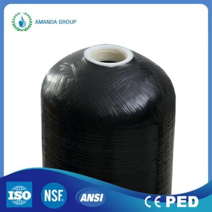 Water Filtration Systems Black Color FRP Water Tank