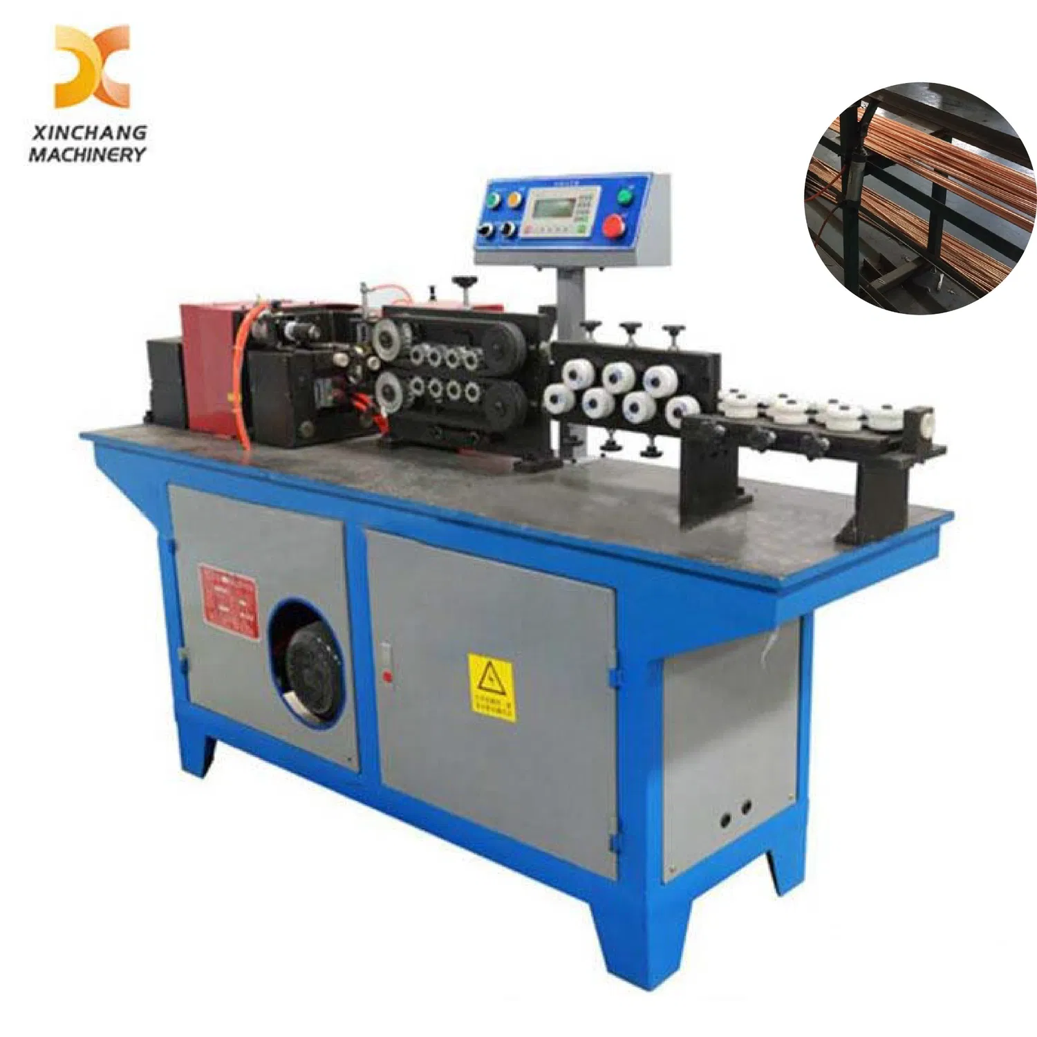Customized 380V Small Diameter Tube Straightener and Cutter
