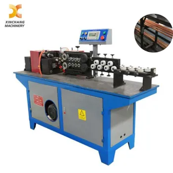 Customized 380V Small Diameter Tube Straightener and Cutter
