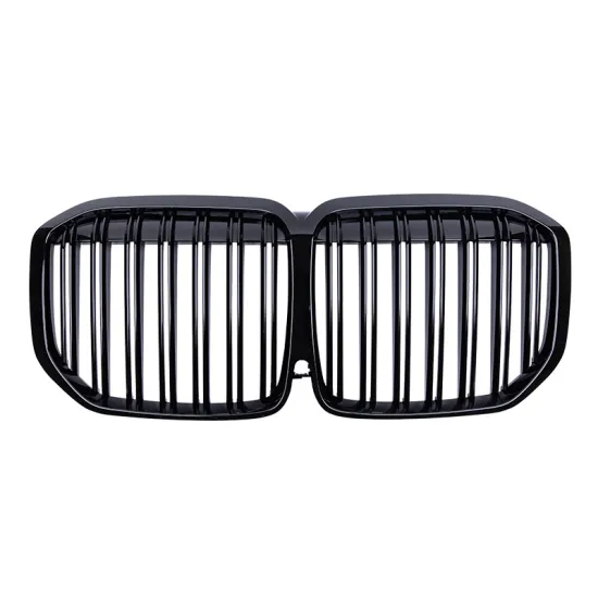 High Quality New X7 G07 Glossy Black Double Line Grille
