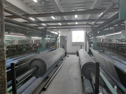 Energy-saving white knitted sunshade net